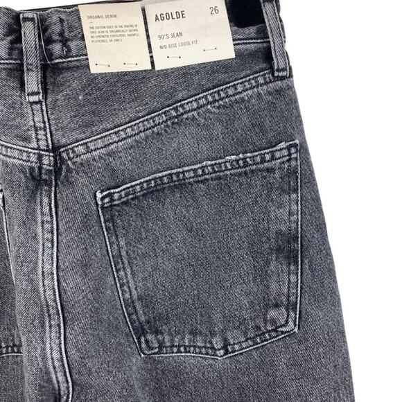 NWT AGOLDE 90's Jean Mid Rise Loose Fit Outline 26 - Picture 5 of 6